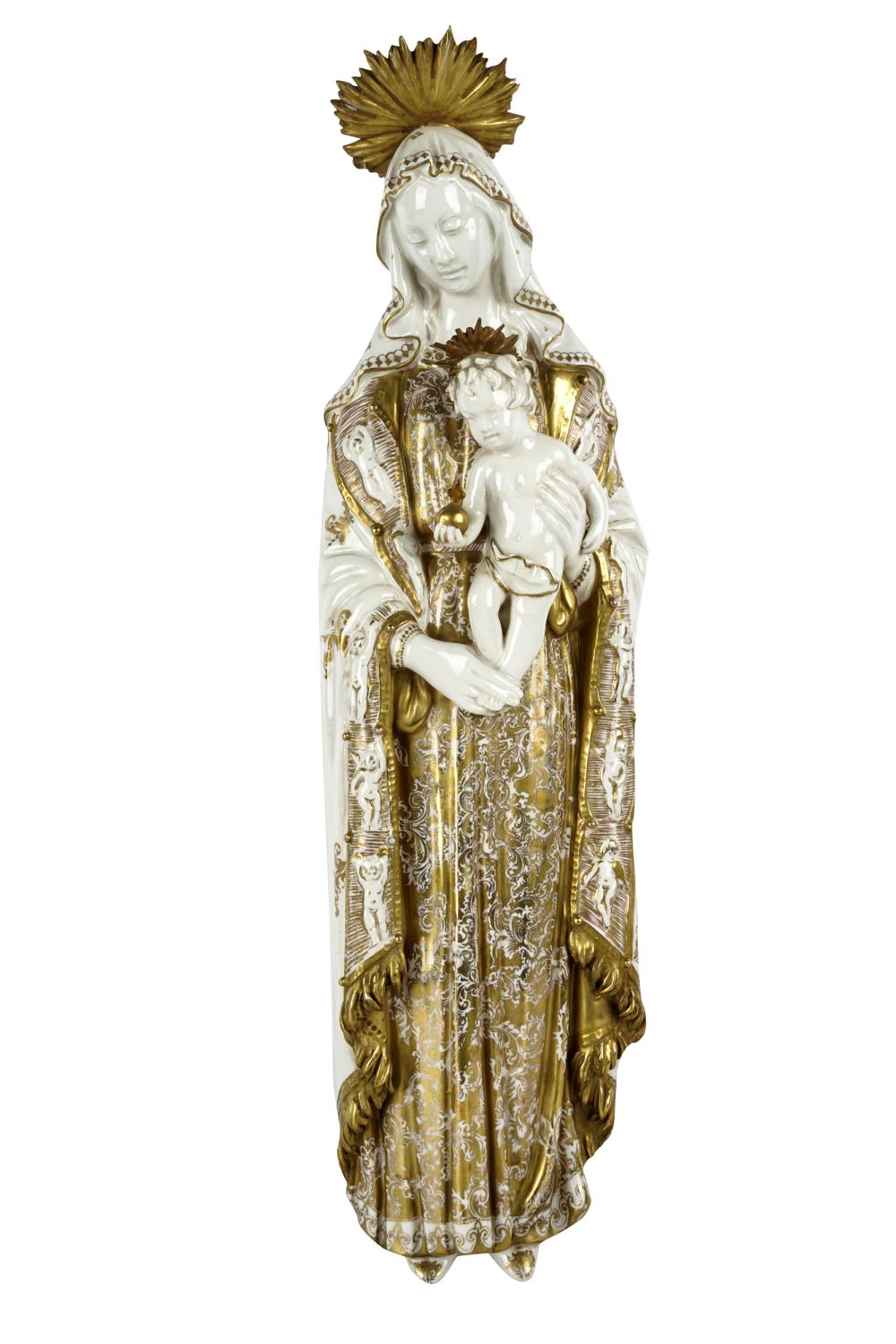 ITALIAN CERAMIC MOTHER &