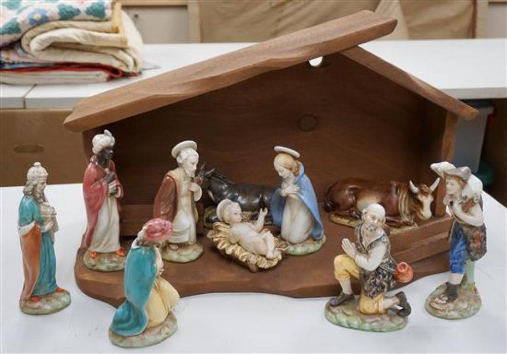 ITALIAN CERAMIC TEN PIECE