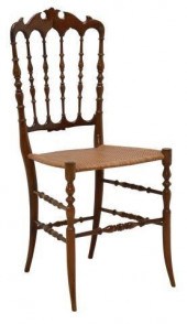 ITALIAN CHIAVARI SPINDLE-BACK