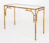 ITALIAN CHINOISERIE GILT METAL