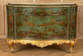 ITALIAN CHINOISERIE GILT ONYX
