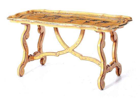 Italian Chinoiserie paint-decorated