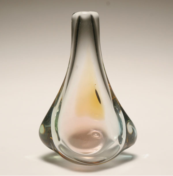 Italian clear pear shaped thick