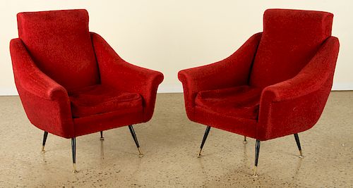 ITALIAN CLUB CHAIRS MANNER OF