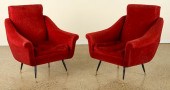 ITALIAN CLUB CHAIRS MANNER OF