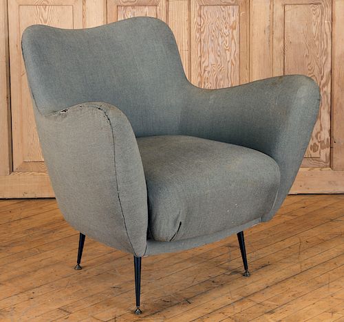 ITALIAN CLUB CHAIRS MANNER OF GIO