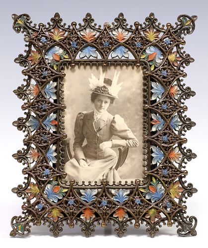 ITALIAN COLD-PAINTED METAL