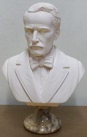 ITALIAN COMPOSITION BUST OF PU