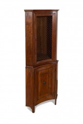 ITALIAN CONCAVE MAHOGANY CORNE