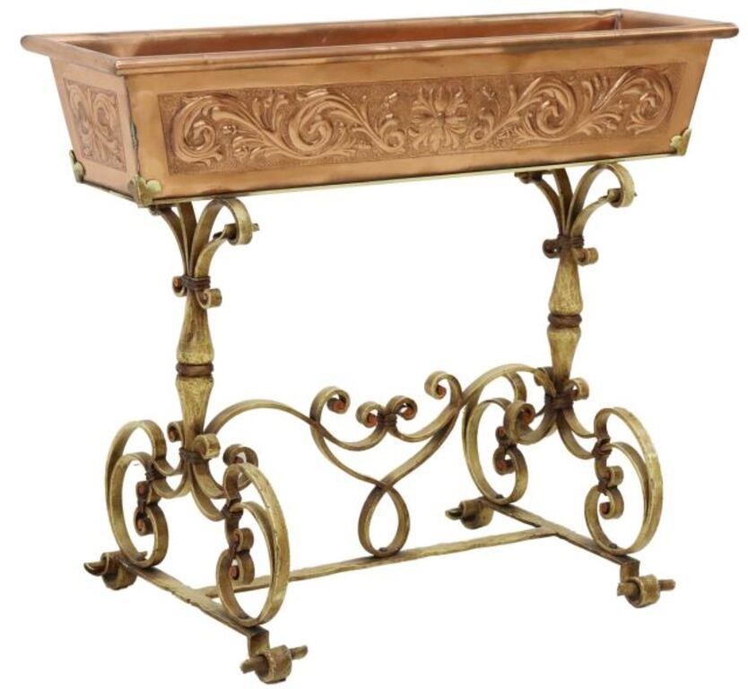 ITALIAN COPPER & WROUGHT IRON