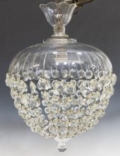 ITALIAN CRYSTAL CANOPY SINGLE-