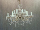 Italian Crystal Chandelier wit