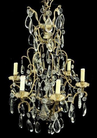 ITALIAN CRYSTAL & GILT METAL