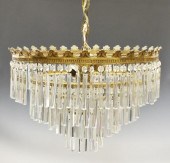 ITALIAN CRYSTAL GILT METAL 4-L