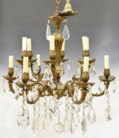 ITALIAN CRYSTAL & METAL TWELVE