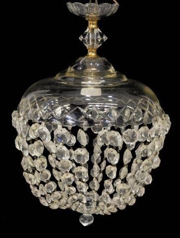 ITALIAN CRYSTAL SINGLE-LIGHT