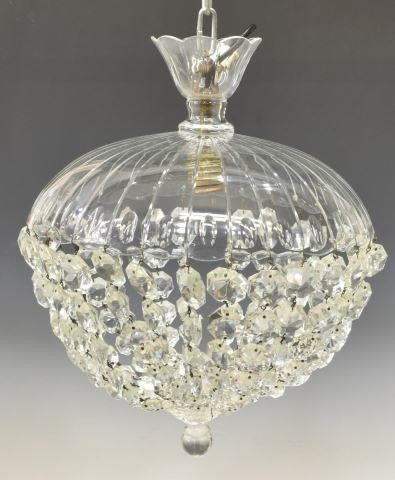 ITALIAN CRYSTAL SINGLE-LIGHT