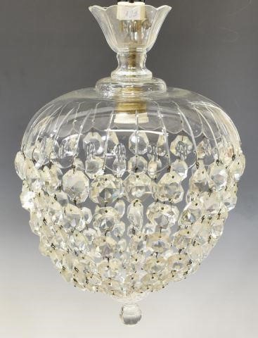 ITALIAN CRYSTAL SINGLE-LIGHT