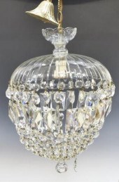 ITALIAN CRYSTAL SINGLE-LIGHT C