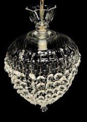 ITALIAN CRYSTAL SINGLE-LIGHT C