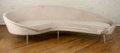 ITALIAN CURVED SOFA MANNER OF