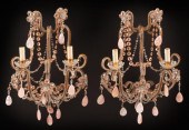 ITALIAN CUT CRYSTAL AND ROSE Q