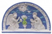 ITALIAN DELLA ROBBIA CERAMIC A
