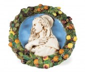 ITALIAN DELLA ROBBIA-STYLE GLA