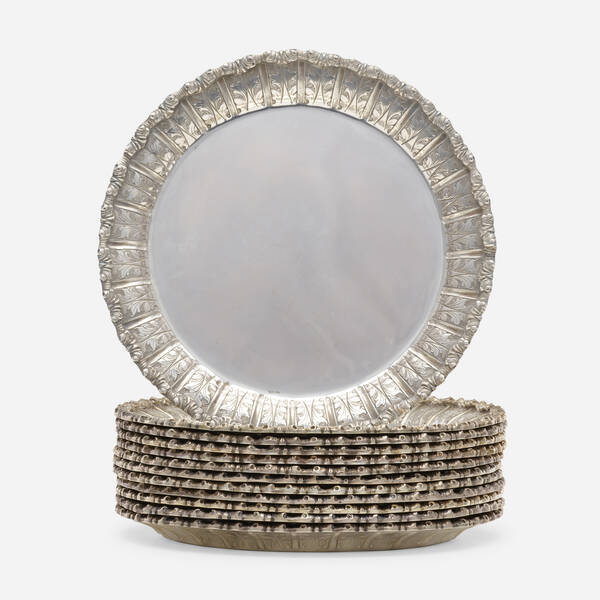 Italian. dessert plates, set of
