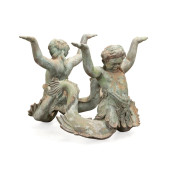 ITALIAN DOUBLE CHERUB MERMAID