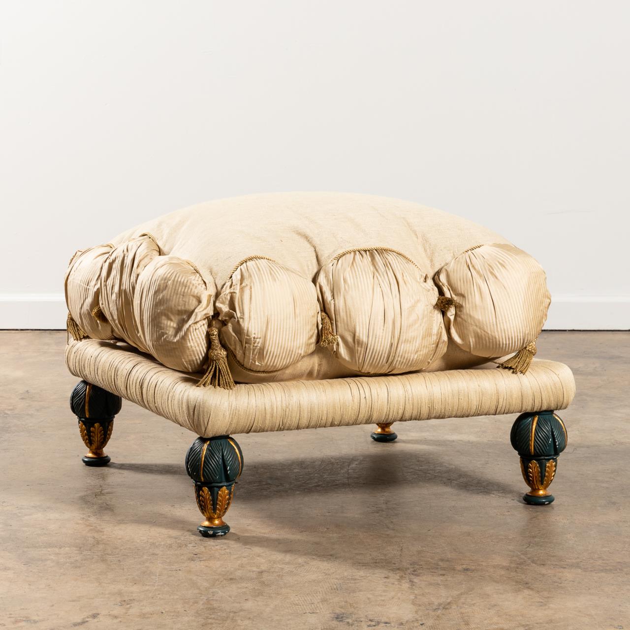 ITALIAN DUPIONI SILK TUFTED