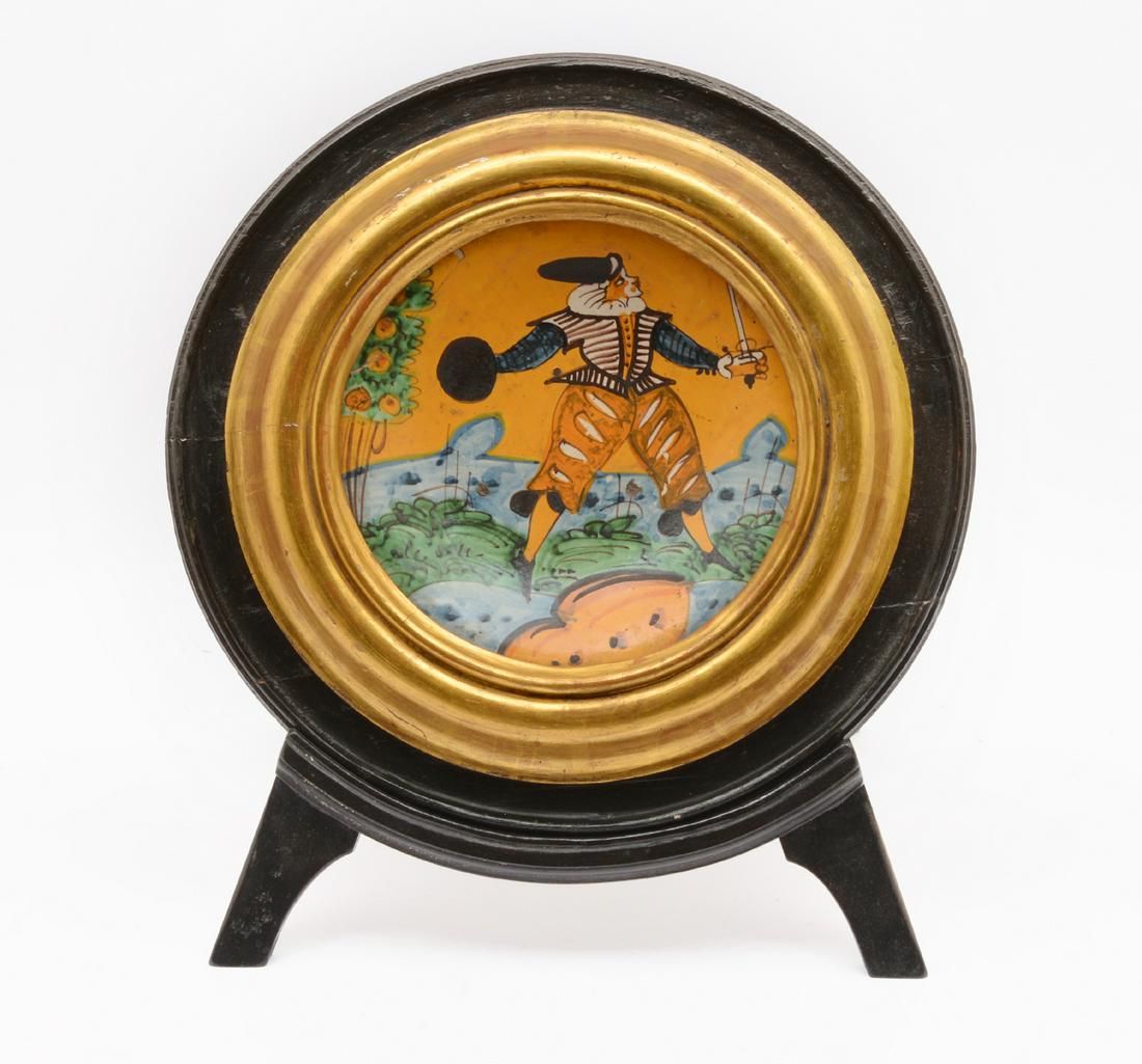 ITALIAN EARLY MONTELUPO DECORATED