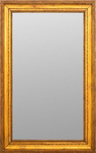 ITALIAN EMPIRE GILTWOOD MIRROR,