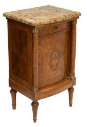 ITALIAN EMPIRE STYLE MARBLE TO