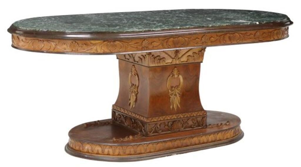 ITALIAN EMPIRE STYLE MARBLE-TOP