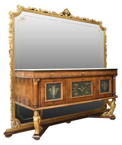ITALIAN EMPIRE STYLE MIRRORED