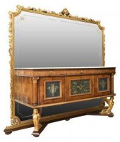 ITALIAN EMPIRE STYLE MIRRORED