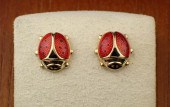ITALIAN ENAMEL AND EIGHTEEN KA