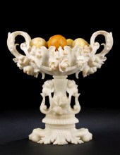 Italian Exuberantly Carved Ala