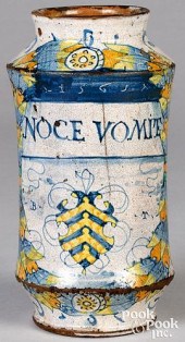 ITALIAN FAIENCE ALBARELLO, DAT