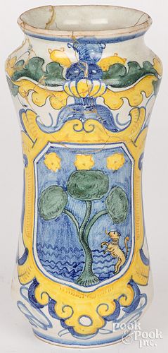 ITALIAN FAIENCE ALBARELLO, DATED