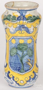 ITALIAN FAIENCE ALBARELLO, DAT
