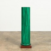 ITALIAN FAUX MALACHITE COLUMN