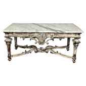 ITALIAN FAUX MARBLE TOP CENTRE