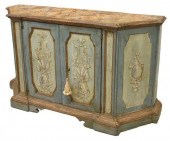 ITALIAN FAUX MARBLE TOP PAINTE