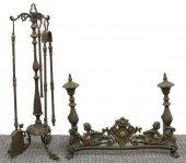 ITALIAN FIREPLACE TOOLS, STAND