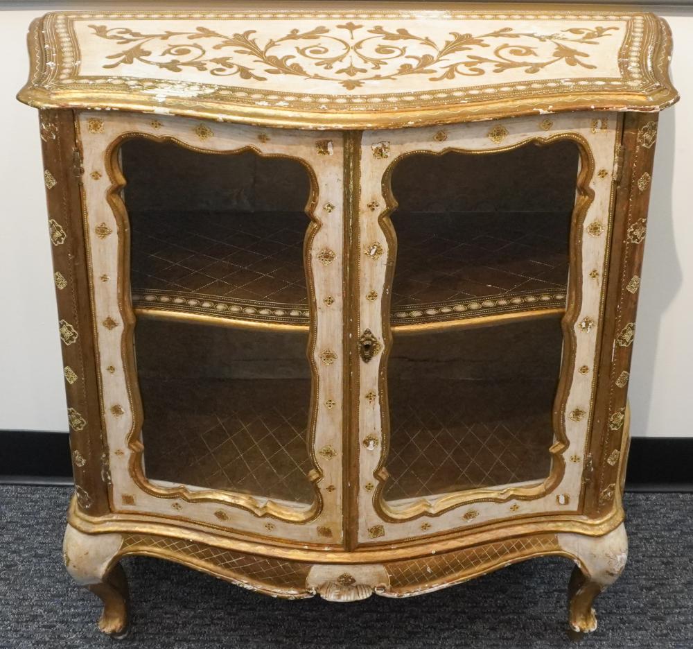 ITALIAN FLORENTINE GILT DECORATED