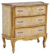 ITALIAN FLORENTINE PARCEL GILT