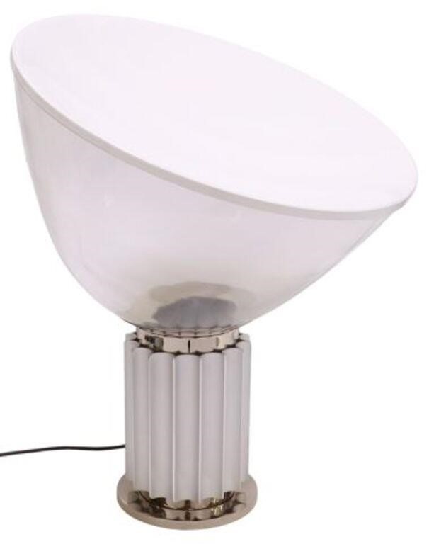 ITALIAN FLOS TACCIA ANODIZED SILVER