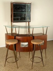 ITALIAN FOUR PIECE BAR SET COU
